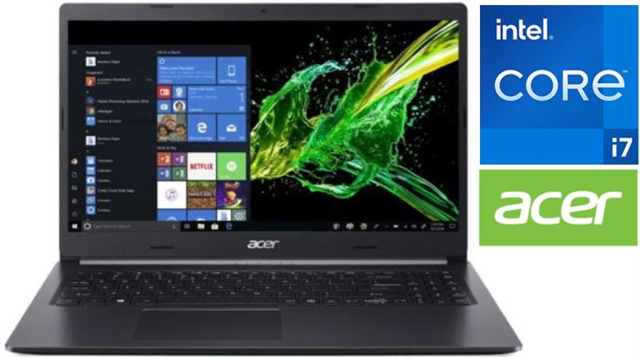 Notebook Acer A515 Intel Core i7-20GB-SSD 240g-LED15.6