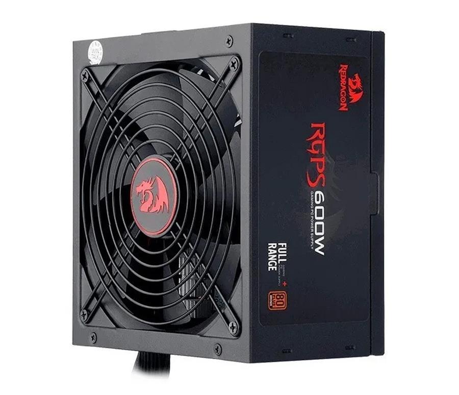 FUENTE REDRAGON 600W 80+ BRONZE