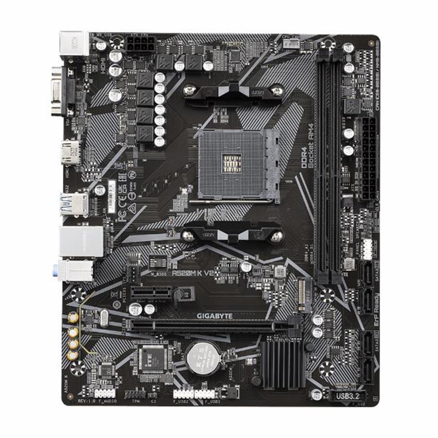 Motherboard Gigabyte A520M K V2 - AM4
