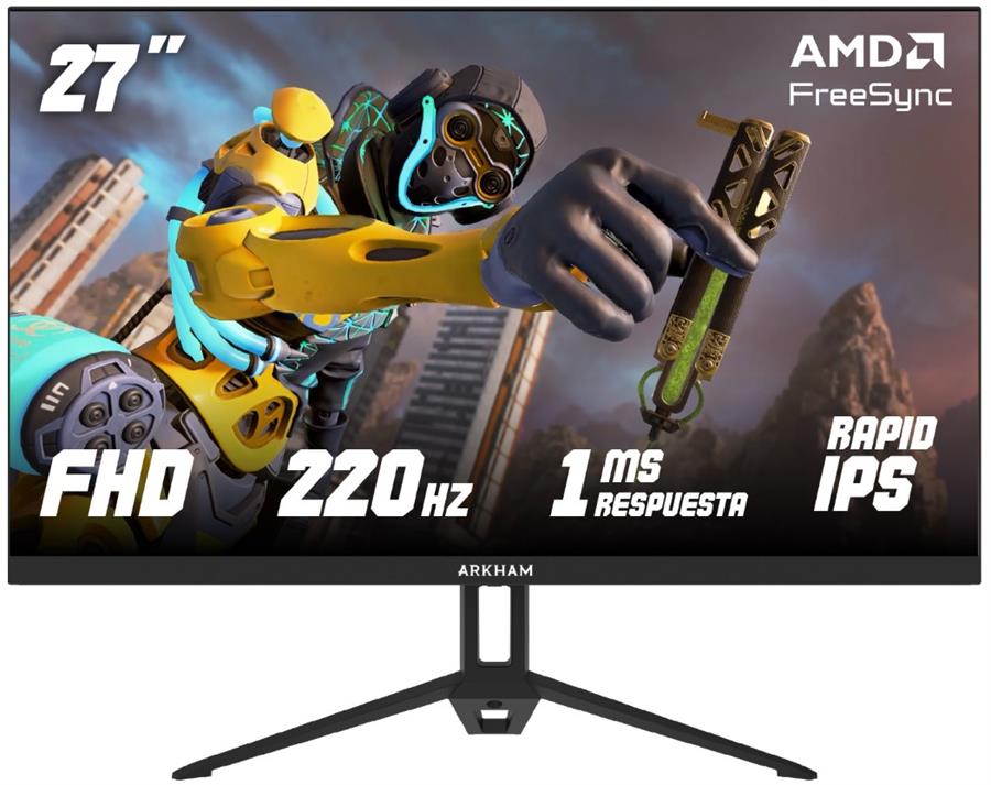 MONITOR 27 ARKHAM GAMER 220HZ IPS-1MS HDMI-DP