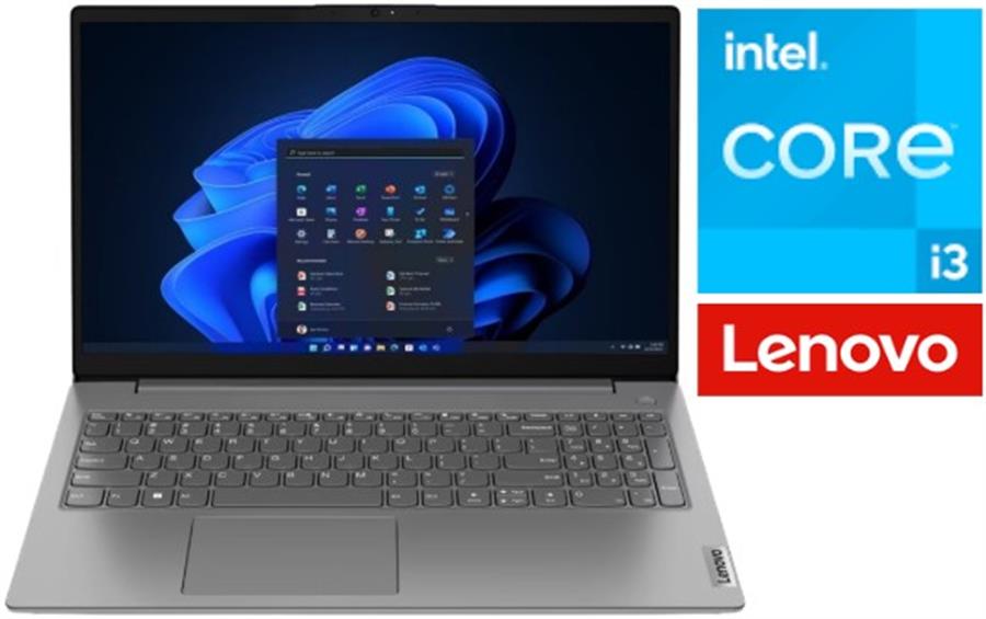 Notebook LENOVO V15 Core i3 1215u 8GB SSD 256GB Led 15.6