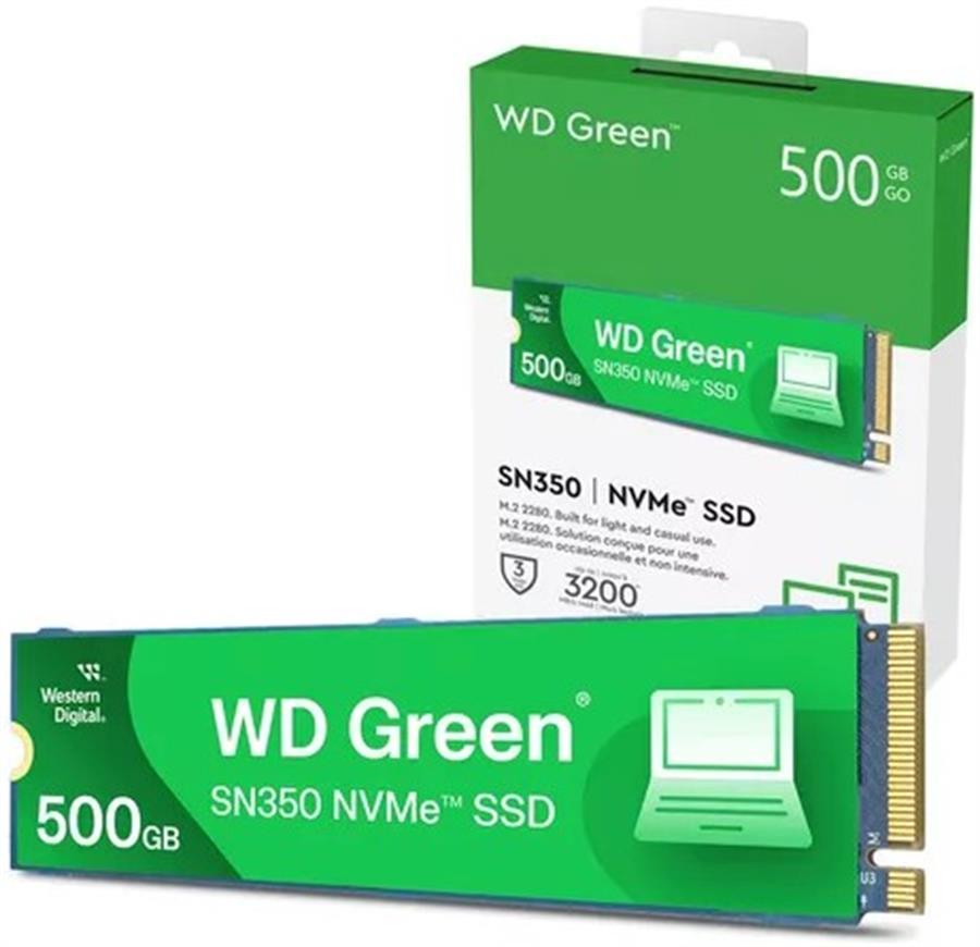 Disco Solido SSD 500GB WD GREEN SN350 NVME