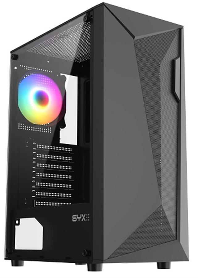 Gabinete Gamer SYX GAMER EQS9 + 1 Cooler