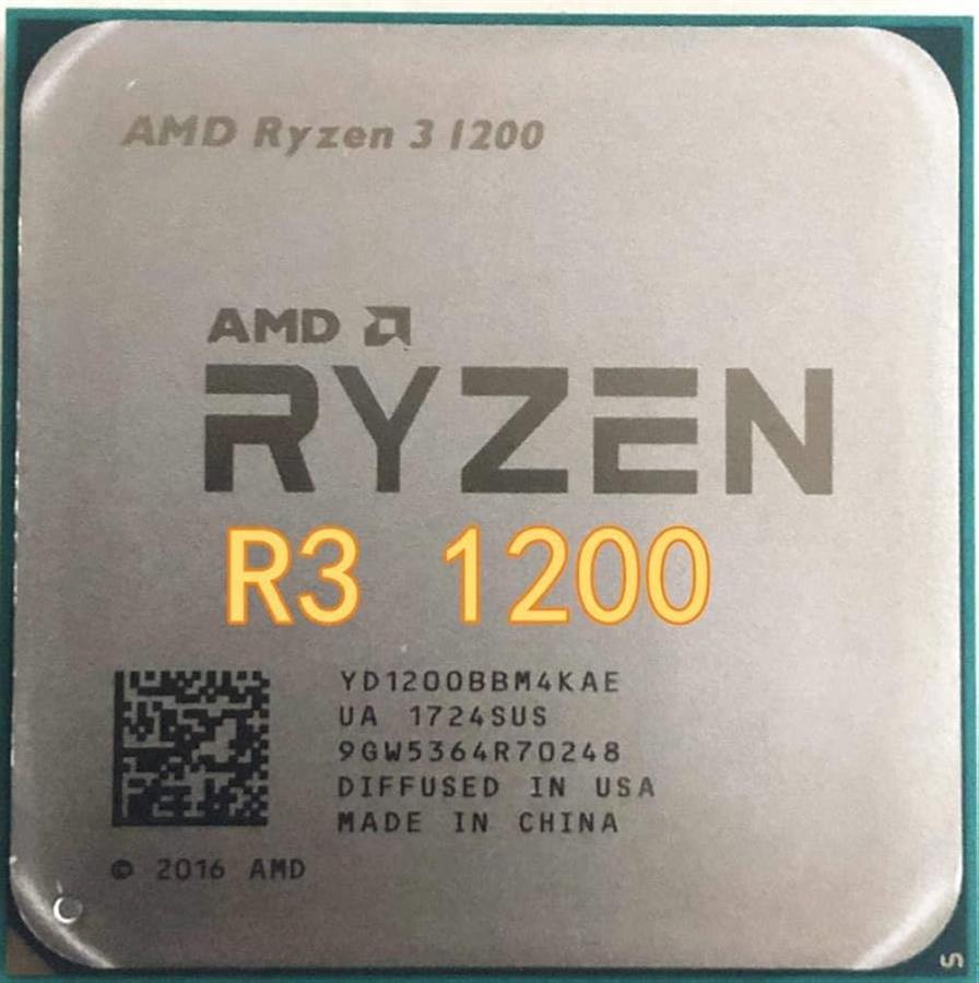 Procesador AMD RYZEN 3 1200 + Cooler - USADO