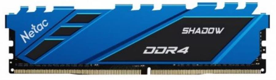 Memoria DDR4 16GB 3200mhz NETAC SHADOW c Disipador BLUE