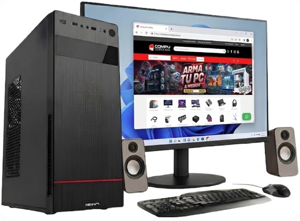 Pc Amd Ryzen 3 3200g 8G 240g + Monitor 20"
