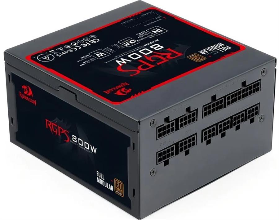 Fuente Redragon 800W 80+ Bronce Modular GC-PS011
