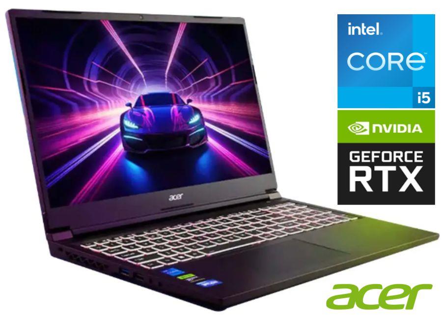 Notebook Acer Aspire 7 GAMING Core i5 13420H 512GB SSD 16GB RTX 3050 6GB LED 144hz