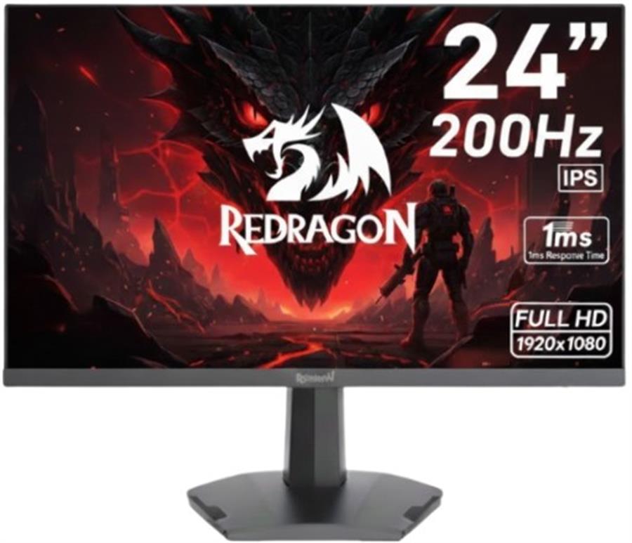 Monitor Gamer Redragon Azur III GM24X5IPS 24" IPS 200hz 1ms