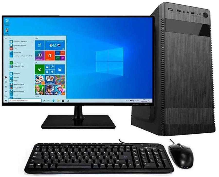 Pc Amd Ryzen 5 3400G 8G Ssd 240G + MONITOR 19"