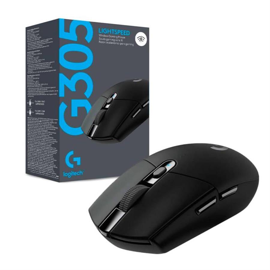 Mouse Gamer Wireless Logitech G305 Lightspeed NEGRO 12000dpi