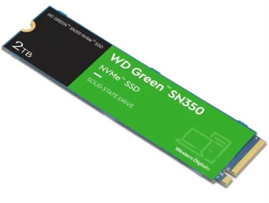 Disco SSD 2TB WD SN350 Green M2 Pci-E Nvme