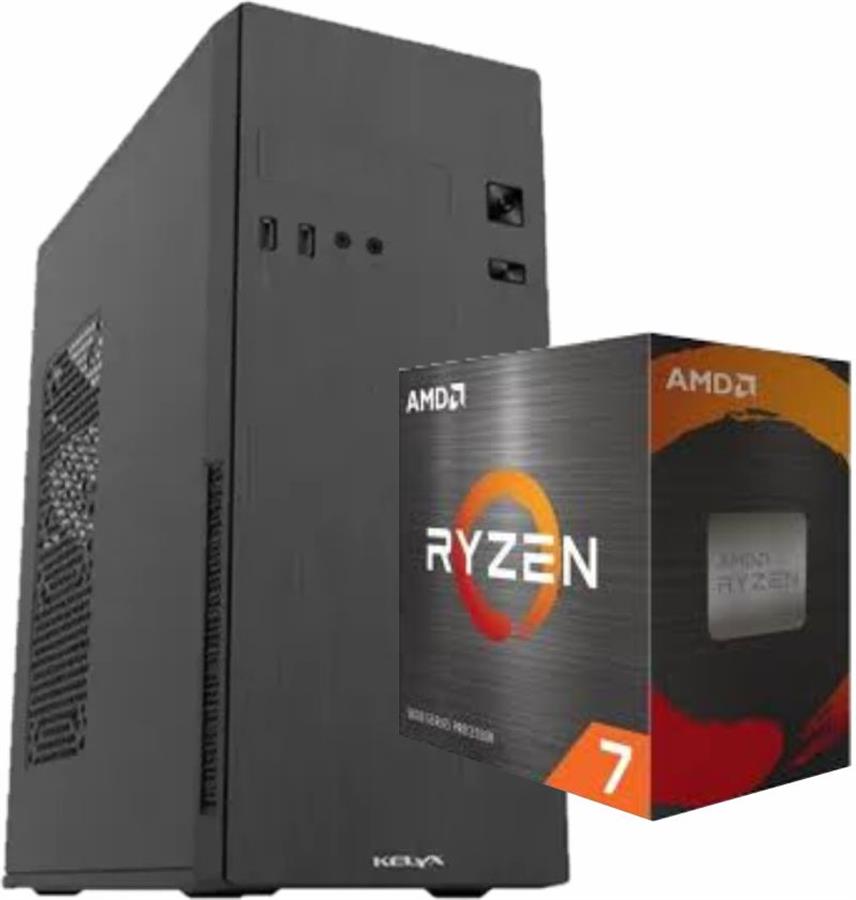 Pc Amd Ryzen 7 5700G 16GB Ssd 480Gb Video Radeon