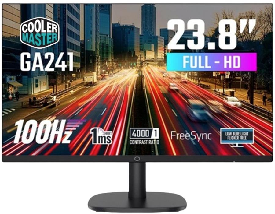 Monitor Gamer Cooler Master GA241 24" FHD 100Hz 1ms